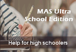 MAS Ultra School Edition - Help for high schoolers