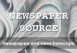Newspaper Source - Newspapers and news transcripts